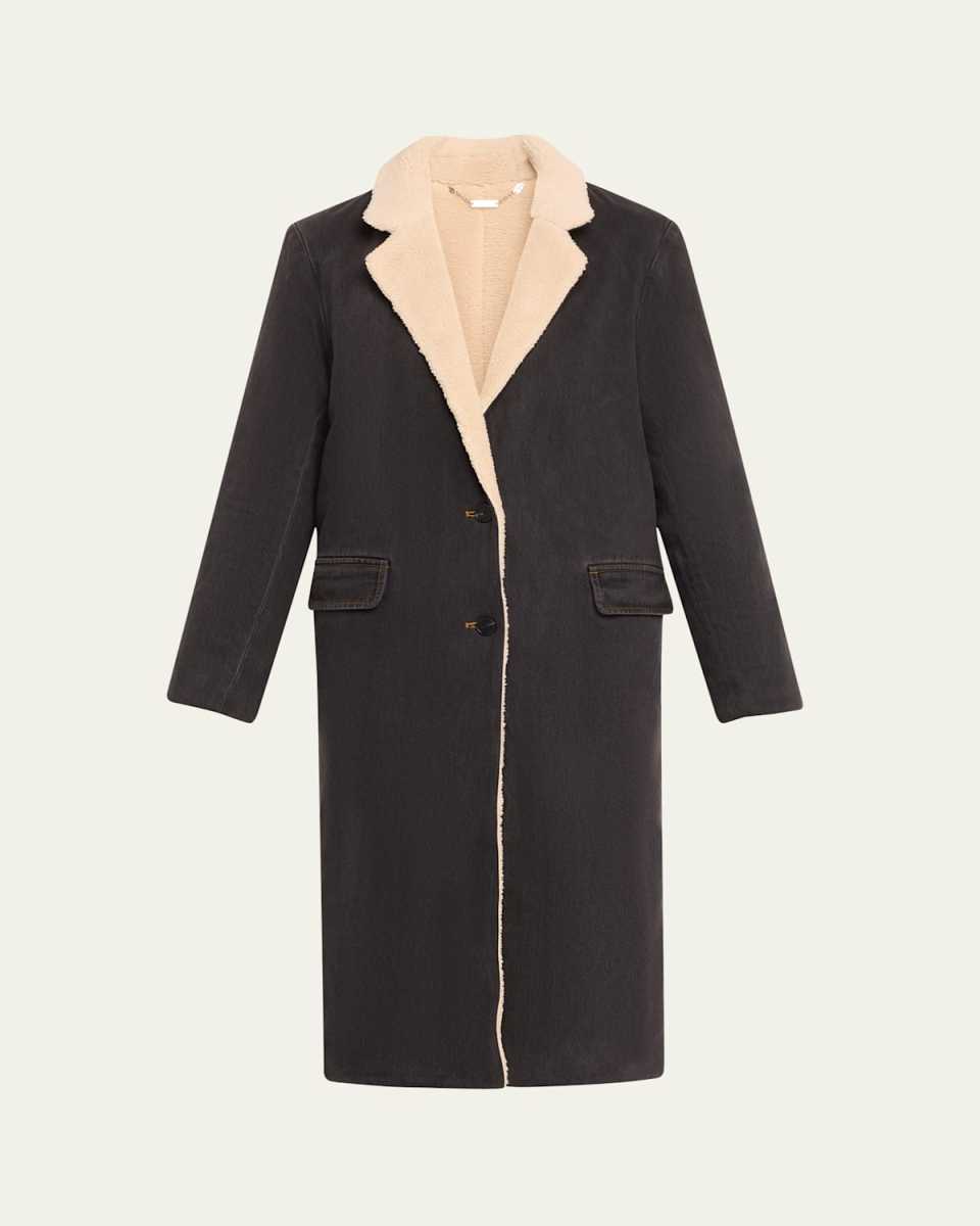 Dimes Sherpa Denim Coat