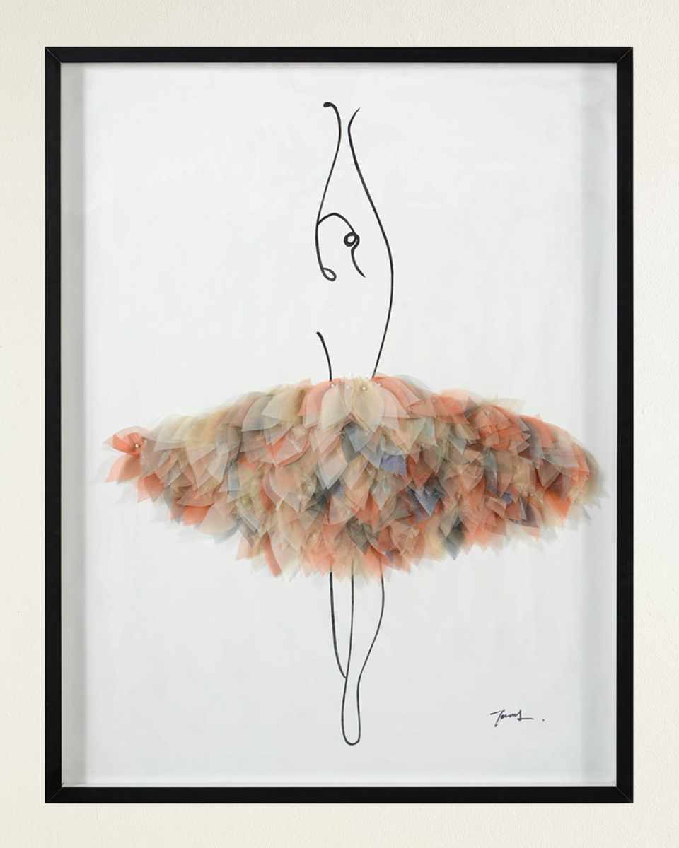 "En Pointe II" Original Wall Art by Tony Fey