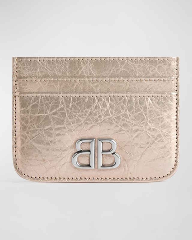 Monaco Metallic Card Holder