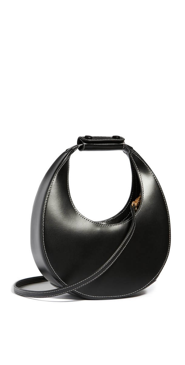 STAUD Mini Moon Bag Black