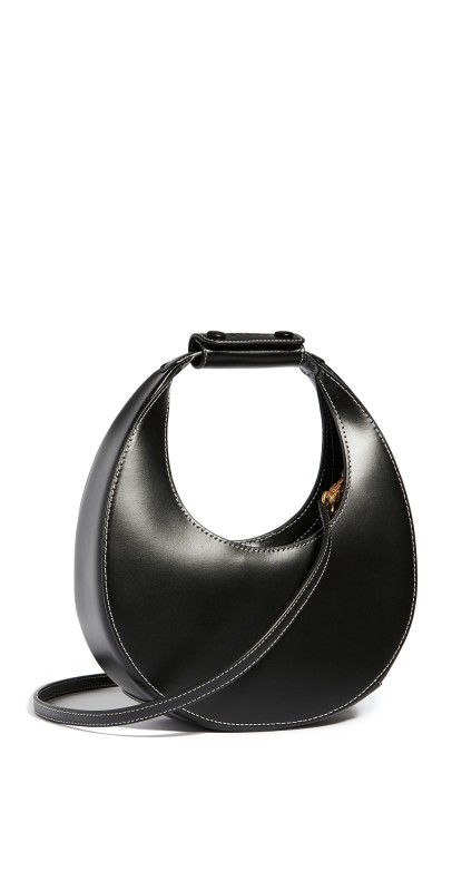 STAUD Mini Moon Bag Black