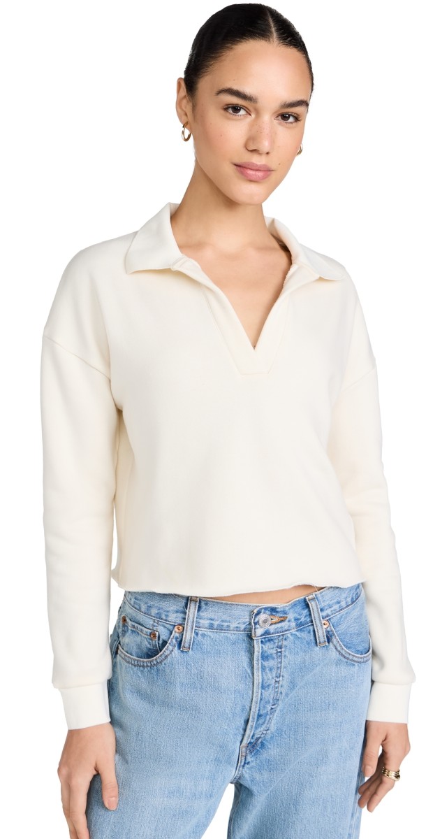 LNA Nicks Pullover Egret