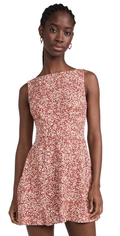 Reformation Elva Dress La Vie En Rose