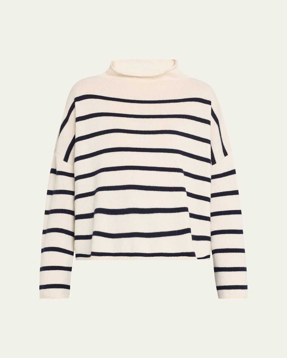 The Sandy Striped Cashmere Sweater
