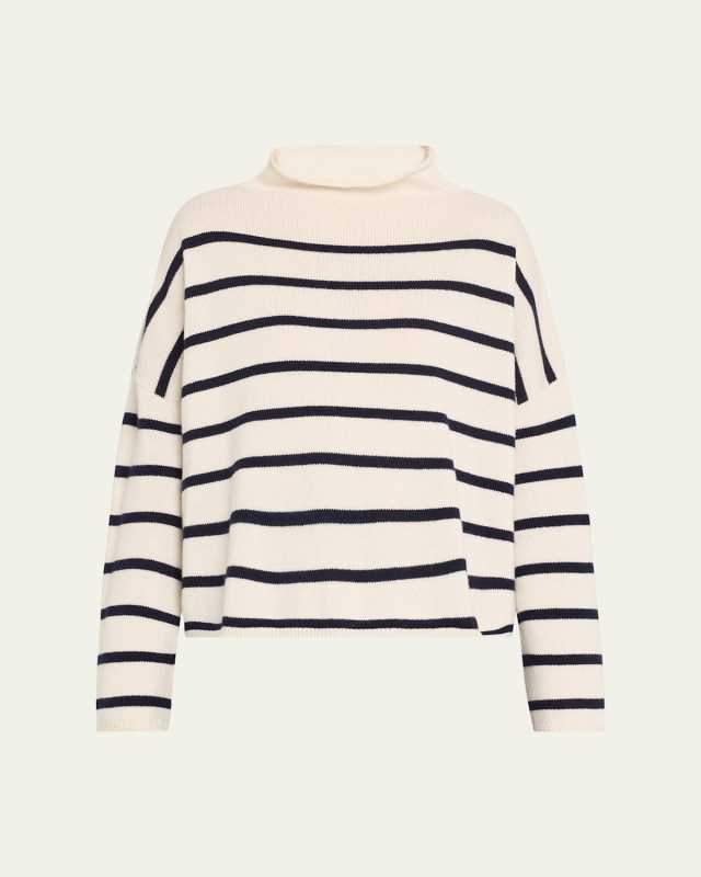 The Sandy Striped Cashmere Sweater