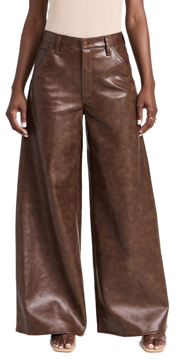 AGOLDE Dale Trousers Cola