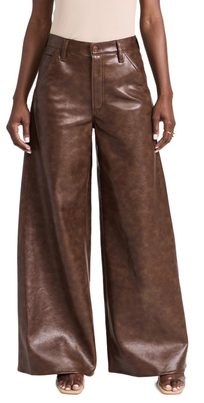 AGOLDE Dale Trousers Cola