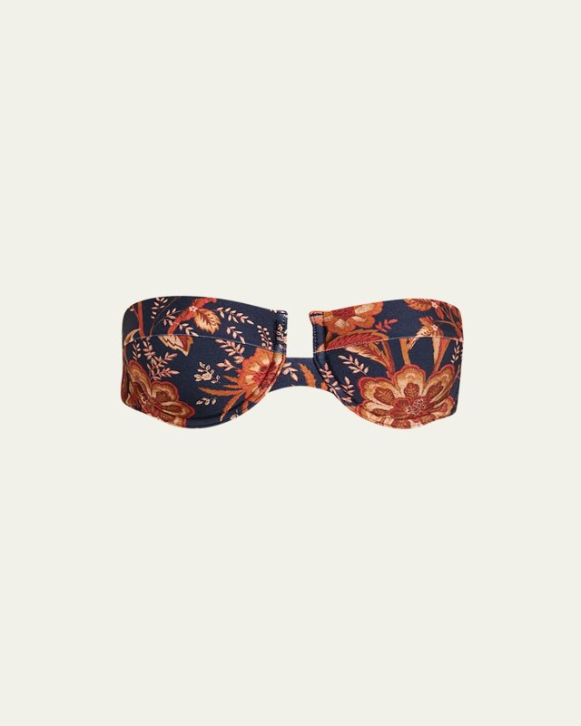 Junie Floral Balconette Bikini Top