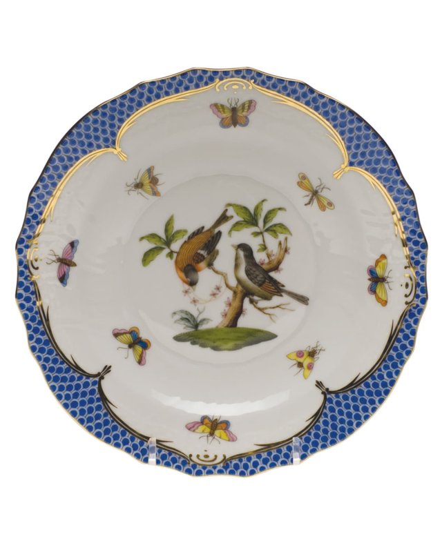 Rothschild Blue Motif 12 Salad Plate