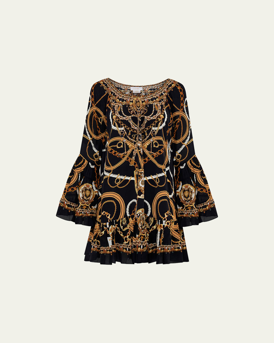 Coast to Coast Frill Mini Dress