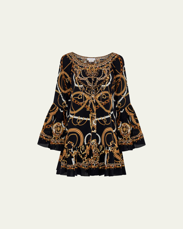 Coast to Coast Frill Mini Dress