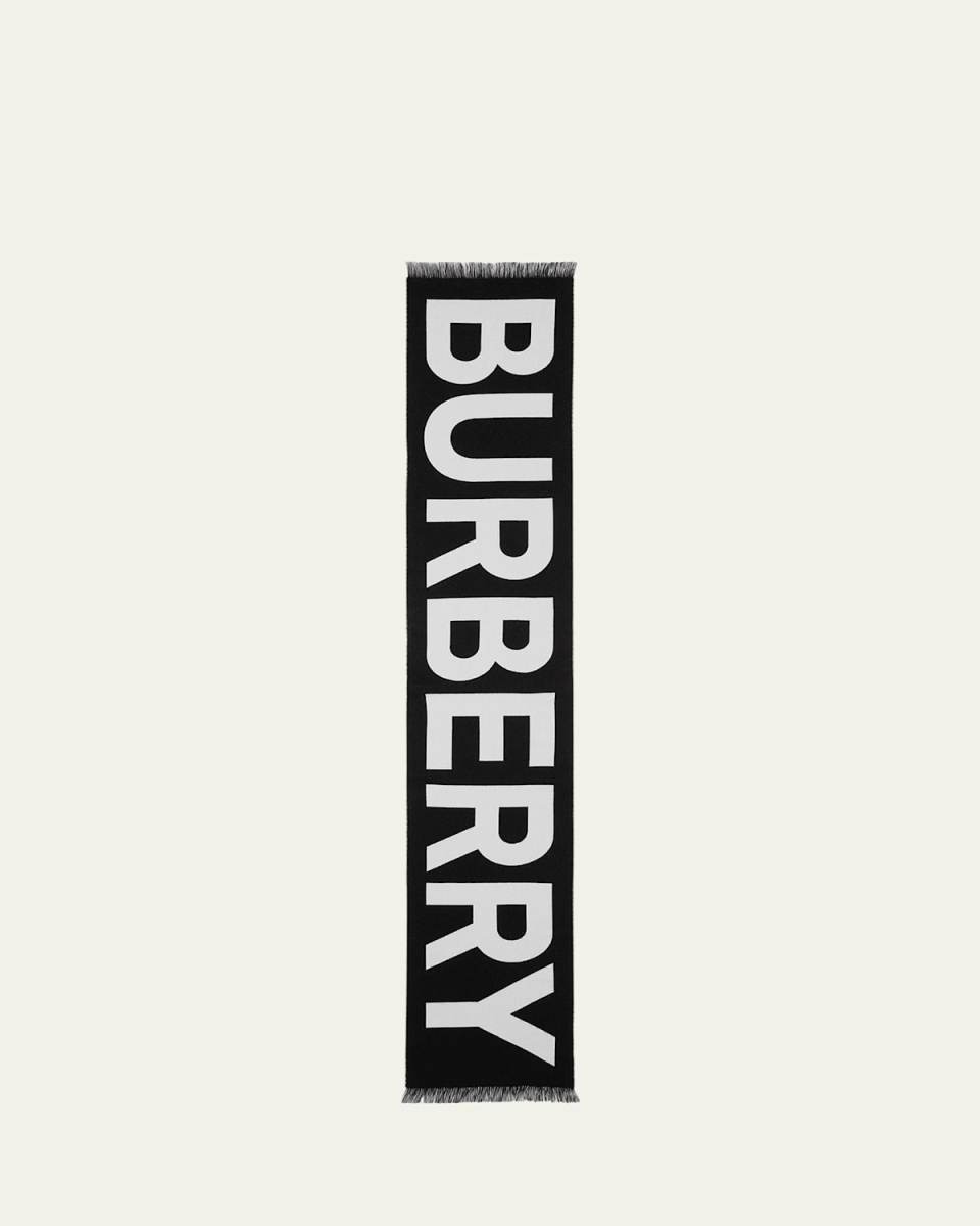Reversible Logo Football Scarf