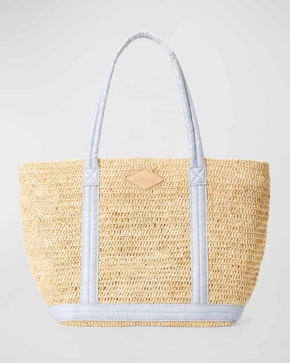 Medium Raffia Tote Bag