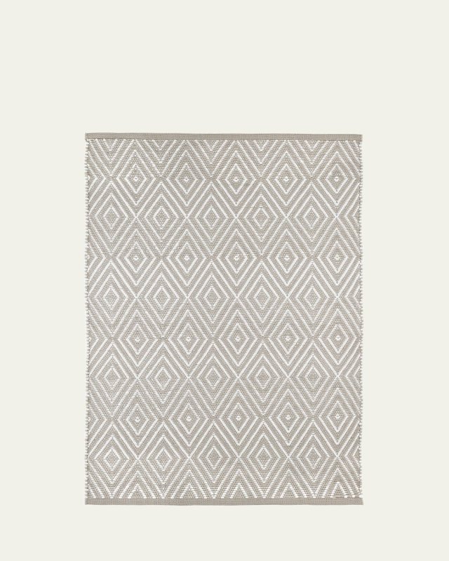 Diamond Handwoven Indoor/Outdoor Rug, 10' x 14'