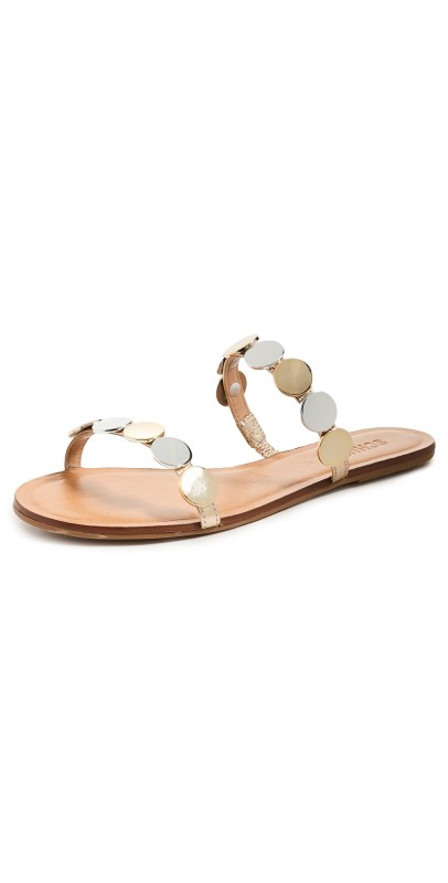 Schutz Acacia Slides Platina