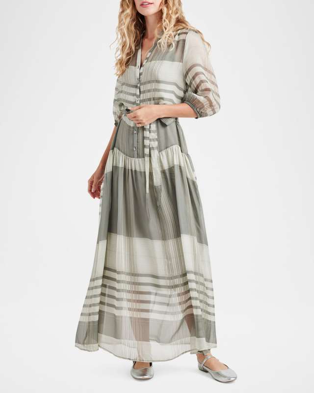 Chance Multi-Striped Maxi Dress
