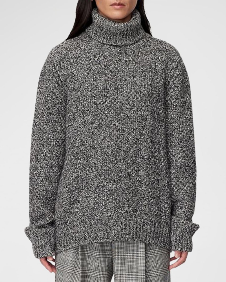 Recycled Cashmere Turtleneck Sweater