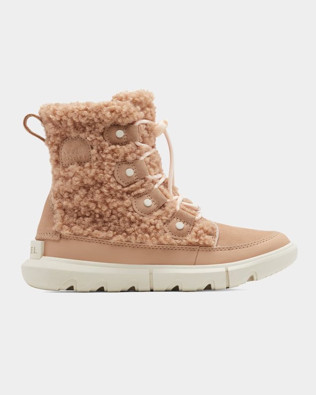 Kid's Explorer Cozy Faux-Fur Boots