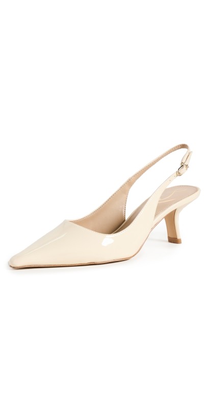 Sam Edelman Bianka Slingback Pumps Modern Ivory