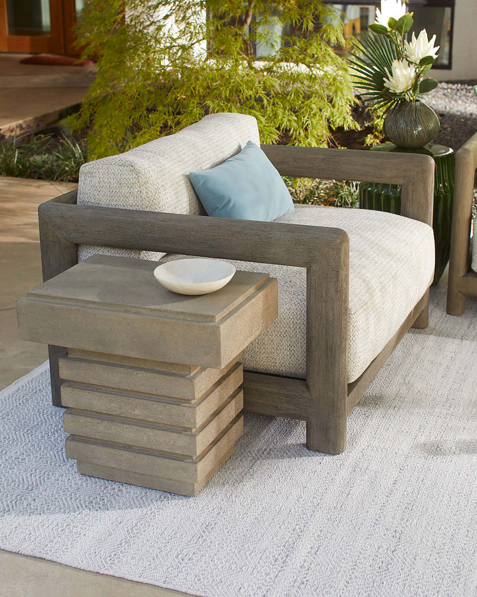Montaigne Outdoor Chair and a Half