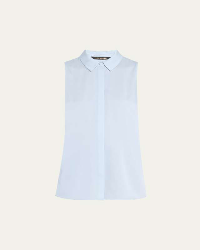 Celine Sleeveless Georgette Blouse
