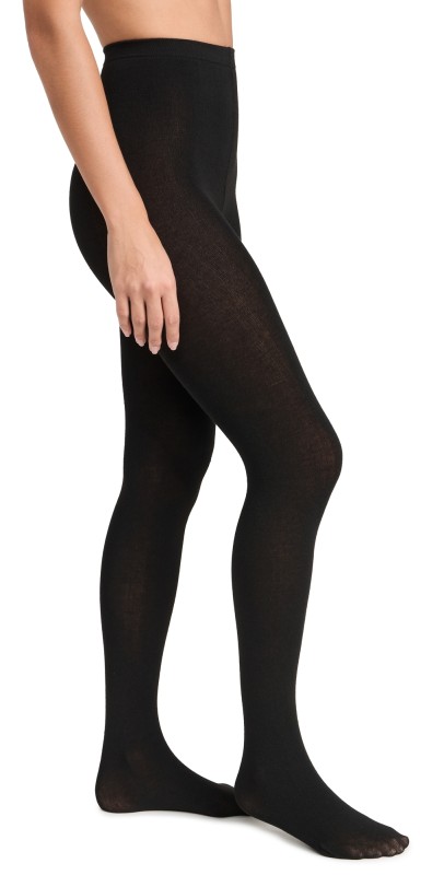 Stems Cotton Super Soft Tights Black