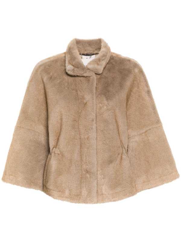 faux-shearling jacket