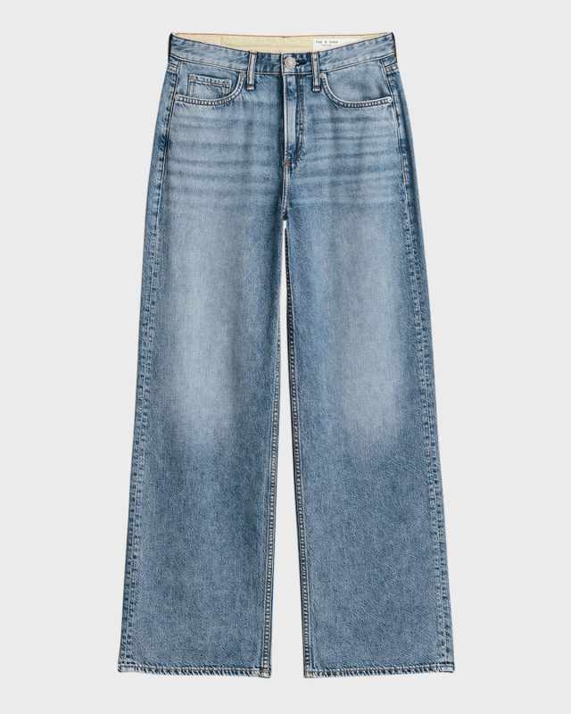 Featherweight Logan Mid-Rise Wide Relaxed Jeans