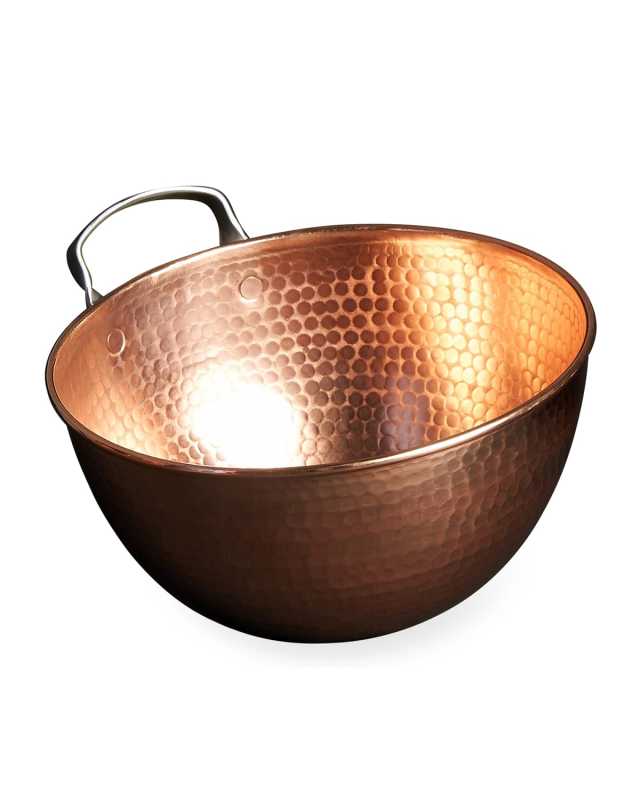 Copper Mixing Bowl, 12"