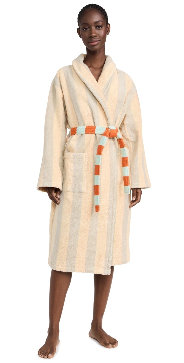 Dusen Dusen Stripe Bathrobe Nicolas Stripe