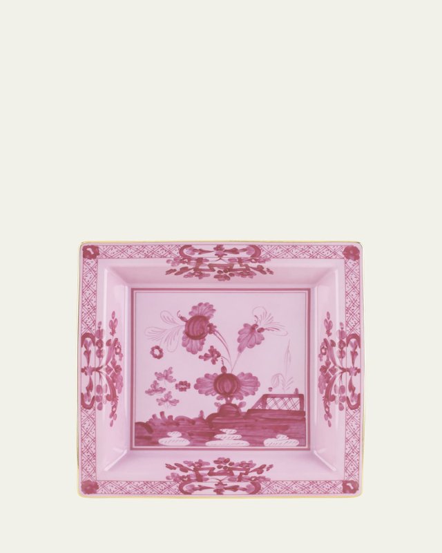 Porpora Squared Porcelain Tray, 9.6"