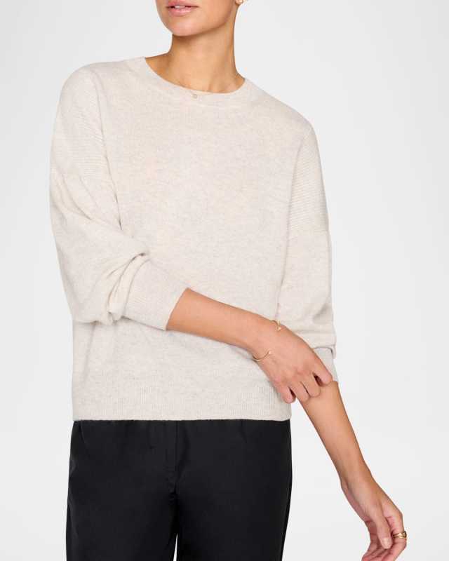 Arie Cashmere Crewneck Sweater