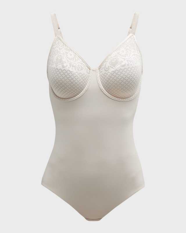 Visual Effects Mesh-Top Bodysuit