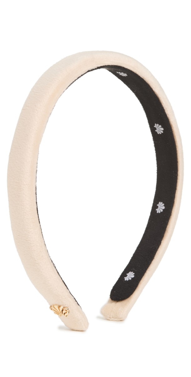 Lele Sadoughi Velvet Gigi Headband Latt