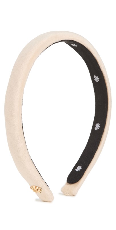 Lele Sadoughi Velvet Gigi Headband Latt