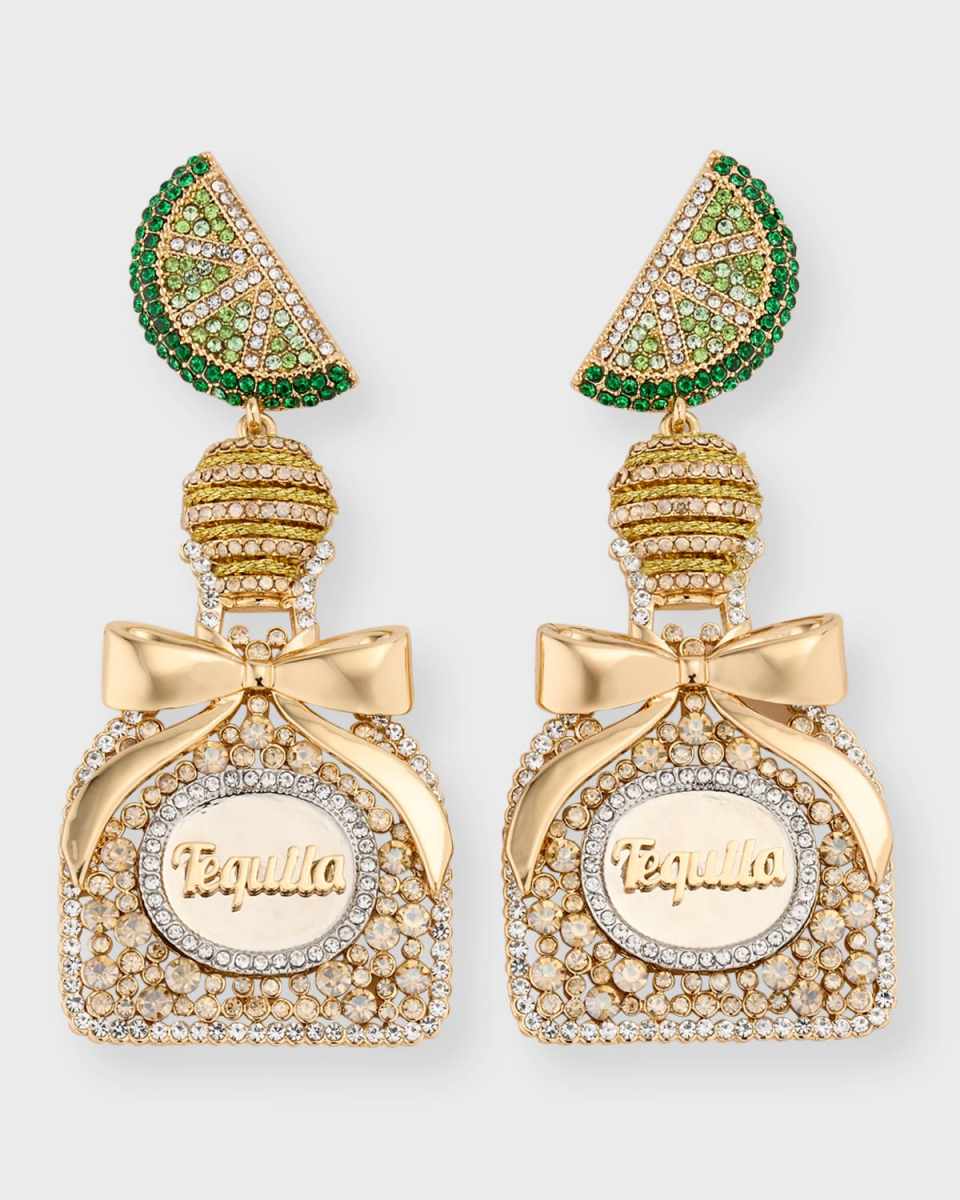 Hot Shot Crystal Drop Earrings