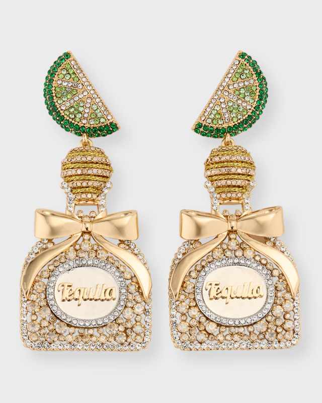Hot Shot Crystal Drop Earrings