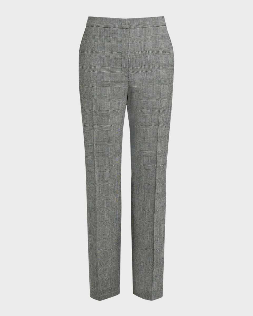 Plus Size Edwige Straight-Leg Virgin Wool Pants