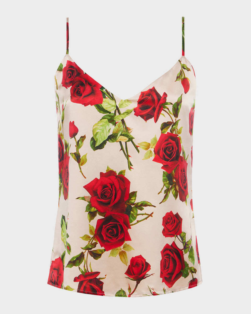 Rose Jane Spaghetti Strap Tank Top