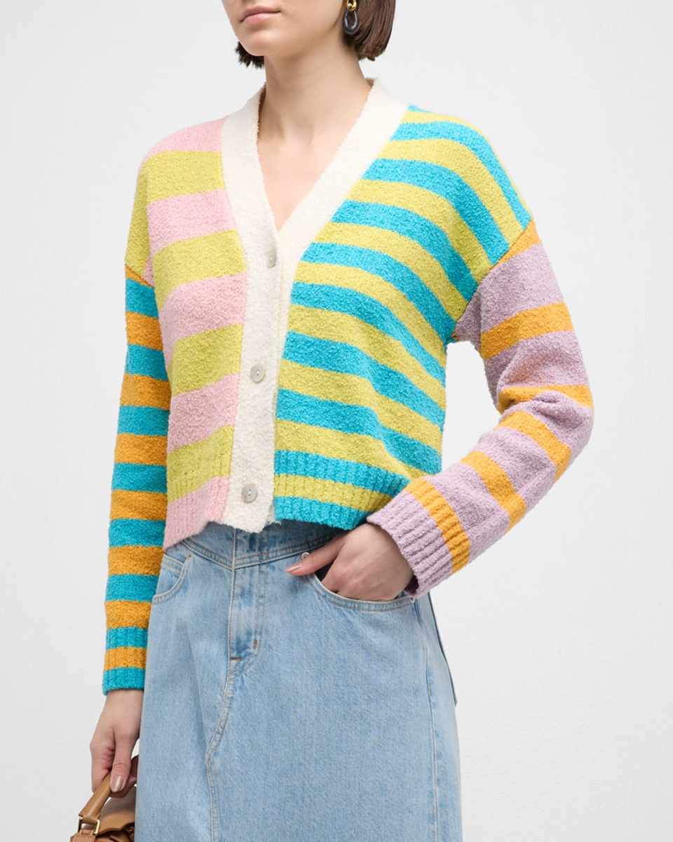 Geneva Multi-Striped Cardigan