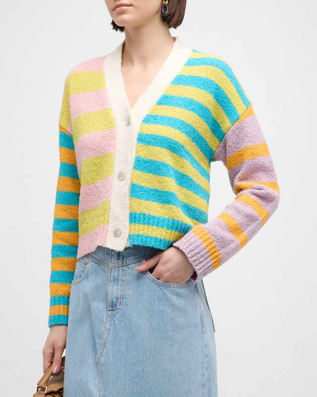 Geneva Multi-Striped Cardigan