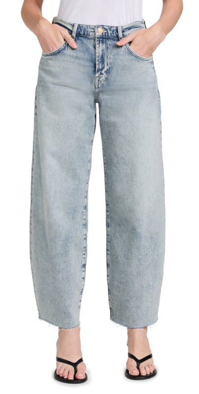 7 For All Mankind Bonnie Curvilinear Jeans Seranade