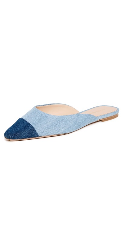 Veronica Beard Carlotta Flats Blue Multi