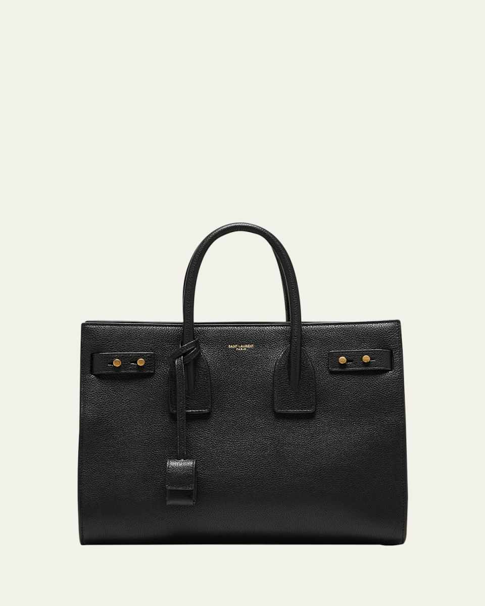 Sac De Jour Small Leather Top-Handle Bag