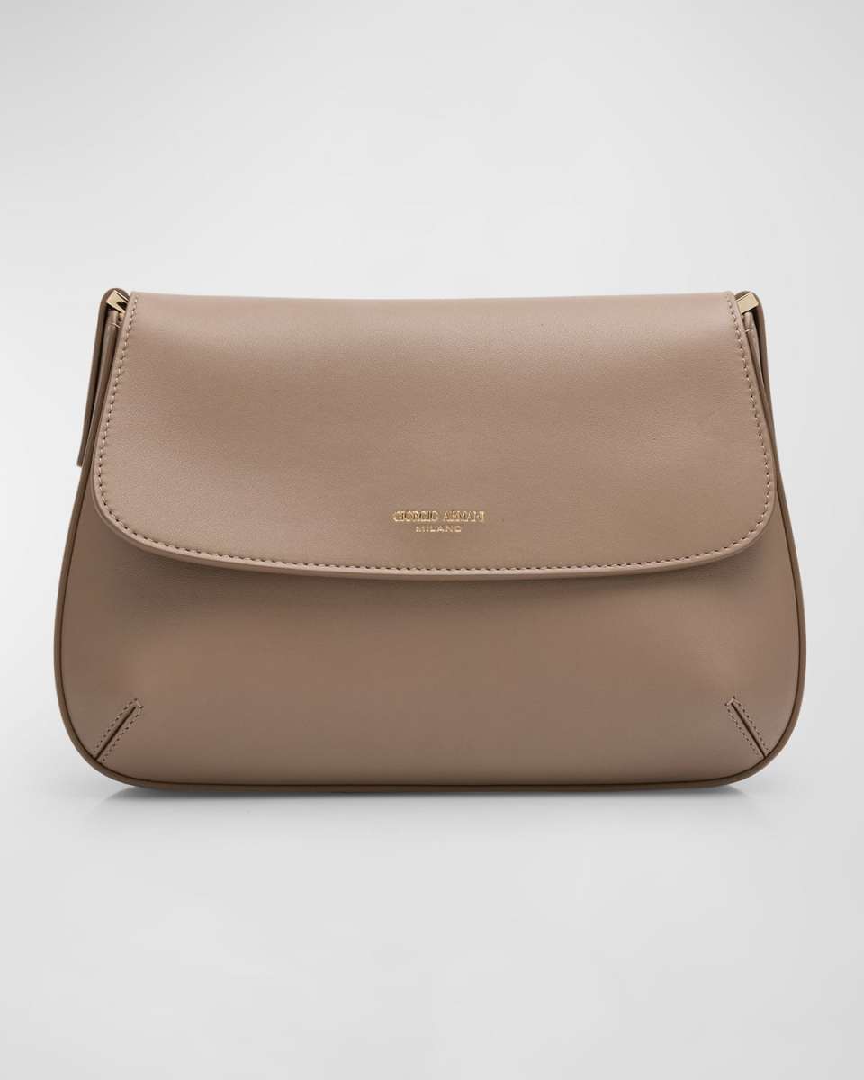 La Prima Small Leather Shoulder Bag