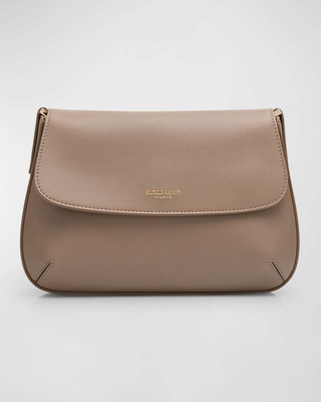 La Prima Small Leather Shoulder Bag
