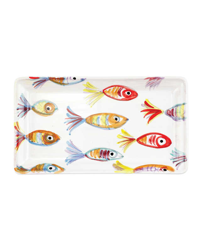 Pesci Colorati Rectangular Platter