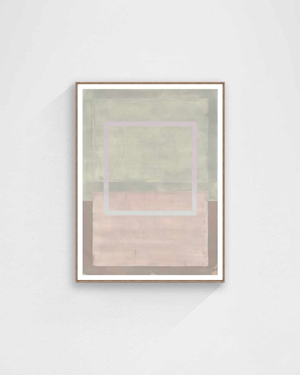 "Pink Shoes" Framed Giclee by Phil Lancaster, 41" x 55"