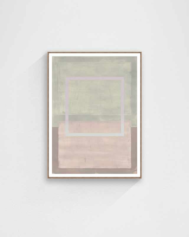 "Pink Shoes" Framed Giclee by Phil Lancaster, 41" x 55"