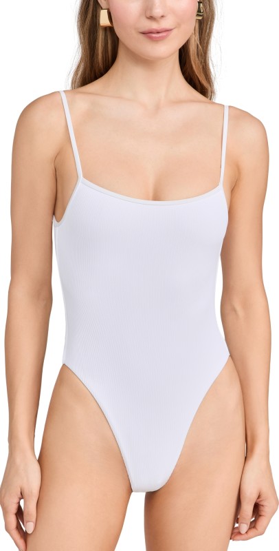 LSPACE Holly Classic One Piece White